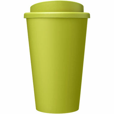 Термокружка из переработанного пластика Americano Eco емкостью 350 мл лайм - 21042263- Фото №2