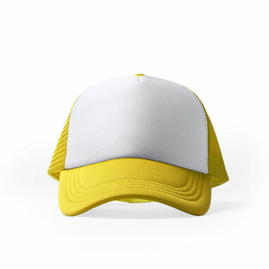 П'ятипанельна кепка із поліестеру жовтий - GO1283S503- Фото №1