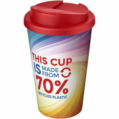 Brite-Americano® Eco склянка із захистом від проливання, 350 мл червоний - 21049321- Фото №1