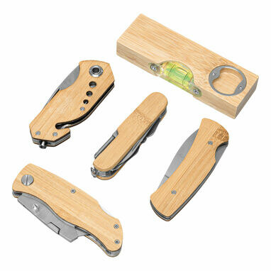 Рівень BAMBOO TOOL коричневий - 56-0301174- Фото №5