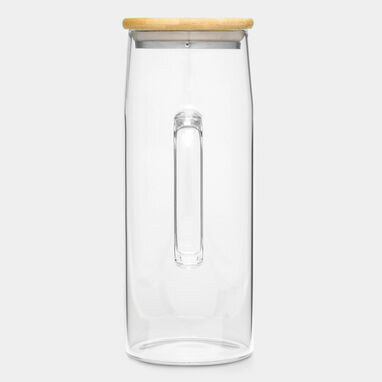 Скляний графин BAMBOO PITCHER коричневий - 56-0304499- Фото №4