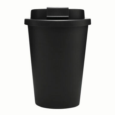 Чашка с двойными стенками RE-USE черный - 56-0304620- Фото №2