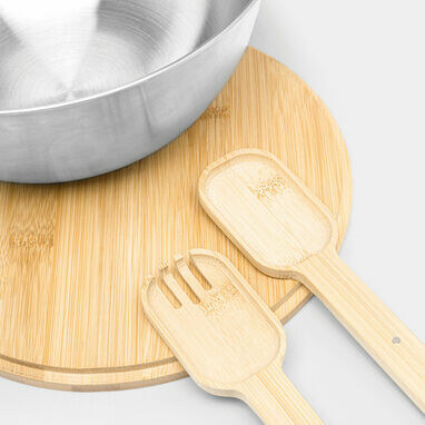 Салатница EAT HEALTHY коричневый, серебряный - 56-0306049- Фото №7 Салатница EAT HEALTHY коричневый, серебряный - 56-0306049- Фото №7