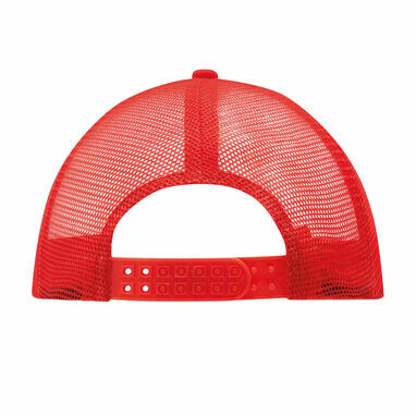 Бейсболка із 5 панелями FASTBALL червоний - 56-0701622- Фото №4