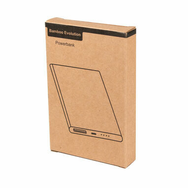 Powerbank BAMBOO EVOLUTION коричневий - 56-1107382- Фото №8