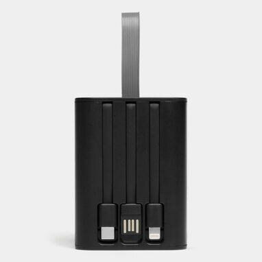 Powerbank / ліхтар OPEN SOURCE чорний, прозорий - 58-8105023- Фото №2
