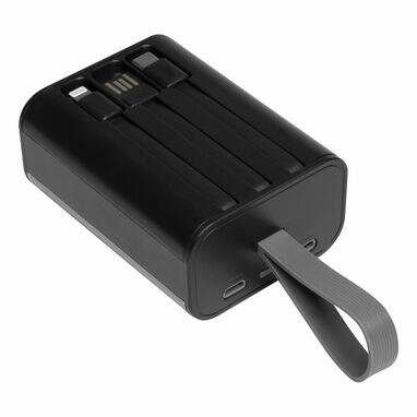 Powerbank / ліхтар OPEN SOURCE чорний, прозорий - 58-8105023- Фото №10