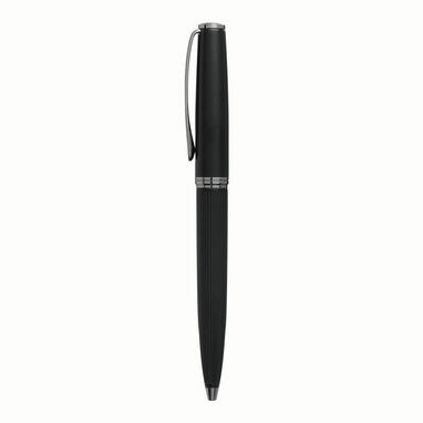 Металева кулькова ручка BLACK PEARL чорний - 58-8110004- Фото №3