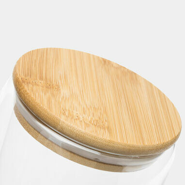 Стакан двостінний BAMBOO ART M, місткість бл. 350 мл коричневий, прозорий - 56-0304451- Фото №5
