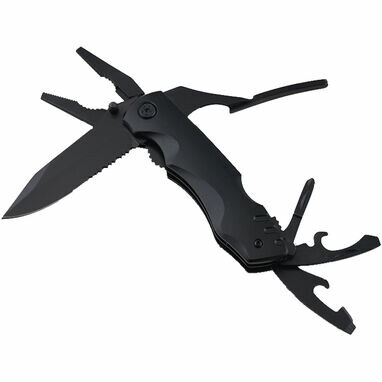SCX.design T30 карманный нож-мультитул с 10 функциями сплошной черный - 1PX16690- Фото №1