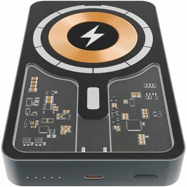 SCX.design P24 15Вт, 10 000 мАч MagSafe портативное зарядное устройство сплошной черный - 1PX17590- Фото №3