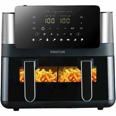 Prixton Cook Organics аерогриль 8 л чорний - 1PA18490- Фото №1
