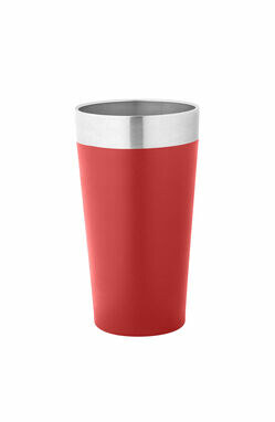 GRACE Дорожная чашка из нержавеющей стали 540 мл бордовый - 54267-115- Фото №1