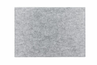 FELPY SLEEVE Сумка для ноутбука з переробленої повсті (100% rPET) світло-сірий - 92383-123- Фото №3