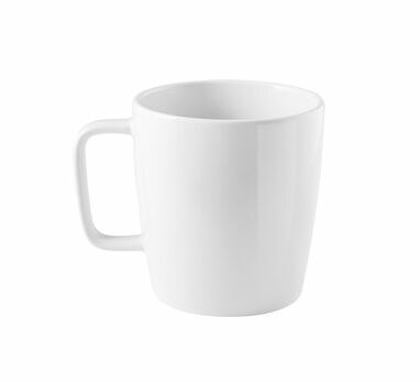 DHONI WHITE Керамічний кухоль 450 мл білий - 94279-106- Фото №1