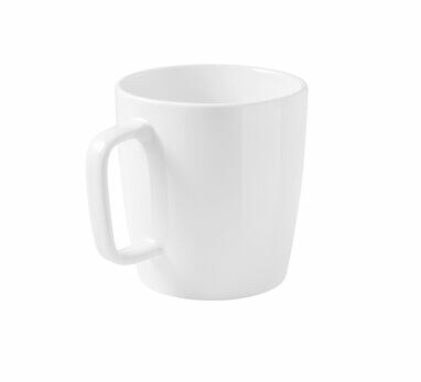 DHONI WHITE Керамічний кухоль 450 мл білий - 94279-106- Фото №3