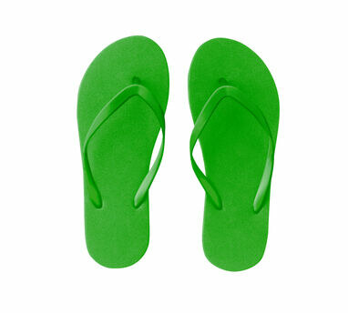MAUPITI L / XL Удобные тапочки с подошвой из PE и ремешками из PVC зеленый - 95085-109- Фото №1