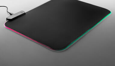 THORNE MOUSEPAD RGB Коврик для игровой мыши со светодиодной RGB-подсветкой из полиэстера черный - 97134-103- Фото №3