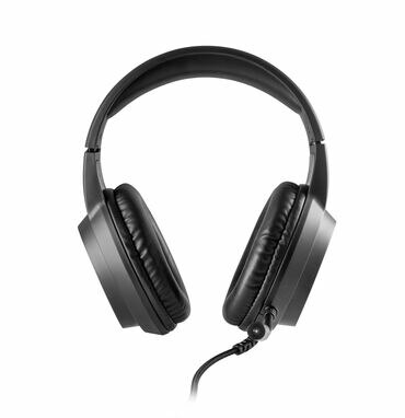 Thorne Гарнитура с RGB-наушниками из АБС-пластика с кабелем 2 м, микрофоном и светодиодной подсветкой RGB черный - 97135-103- Фото №1