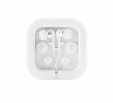 PRESLEY Навушники з кабелем USB-C довжиною 1,2 метра та вбудованим мікрофоном ABS білий - 97139-106- Фото №1