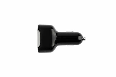 DIRAC Адаптер прикурювача з портом USB-A 18 Вт та USB-C 20 Вт із 100% rABS чорний - 97189-103- Фото №1