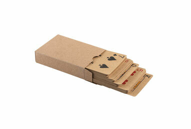 FISCHER Колода з 54 класичних карт у крафт-папері чорний - 98149-103- Фото №2 FISCHER Колода з 54 класичних карт у крафт-папері чорний - 98149-103- Фото №2