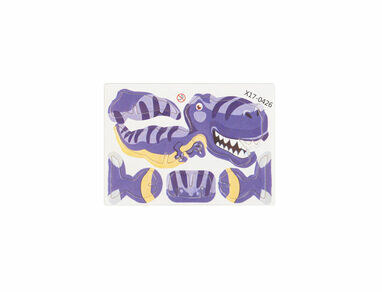 DINOSAURUS 3D-пазл з паперу та ЕВА у формі динозавра натуральний - 98152-160- Фото №4 DINOSAURUS 3D-пазл з паперу та ЕВА у формі динозавра натуральний - 98152-160- Фото №4
