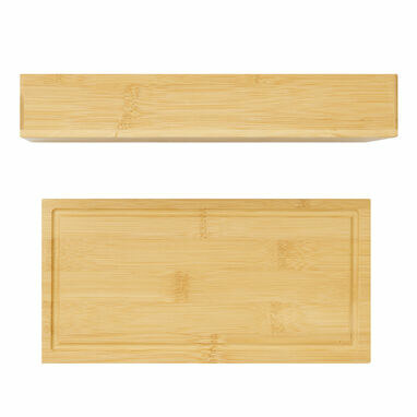 Набор для вина и сыра BAMBOO WINE коричневый, серебряный - 56-0301159- Фото №4