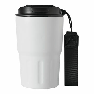 Термокружка TRAVEL MUG білий - 56-0304558- Фото №2