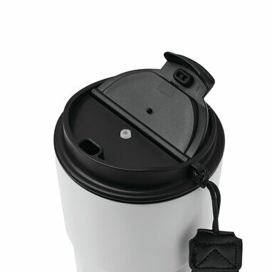 Термокружка TRAVEL MUG білий - 56-0304558- Фото №7