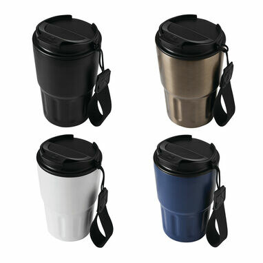 Термокружка TRAVEL MUG антрацит - 56-0304559- Фото №10