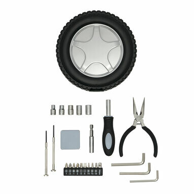 Набор инструментов COMPACTY серебряный, чёрный - 56-0381049- Фото №4