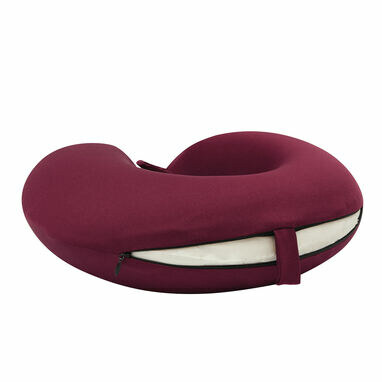 Подушка для шиї BEST COMFY бордовий - 56-0607009- Фото №5