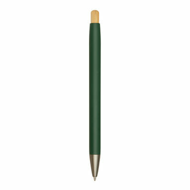 Алюмінієва кулькова ручка BAMBOO PUSHER зелений - 56-1102256- Фото №4