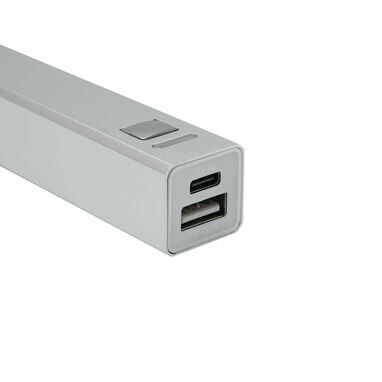 Powerbank ENDURANCE RECYCLED срібний - 56-1107298- Фото №6
