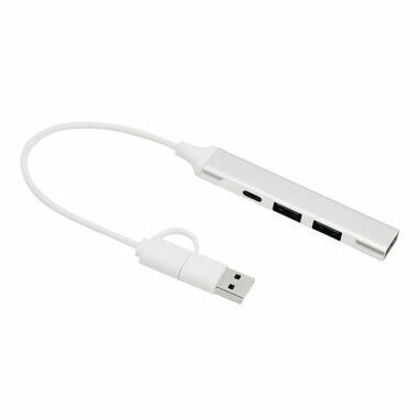 USB-хаб NETWORK срібний - 56-1107386- Фото №1 USB-хаб NETWORK срібний - 56-1107386- Фото №1