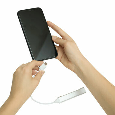 USB-хаб NETWORK срібний - 56-1107386- Фото №5 USB-хаб NETWORK срібний - 56-1107386- Фото №5