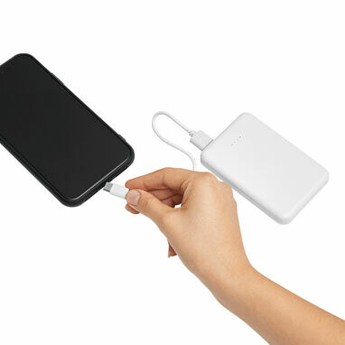 Powerbank POCKET ENERGY белый - 56-1107394- Фото №1