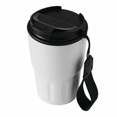 Термокружка TRAVEL MUG білий - 56-0304558- Фото №11