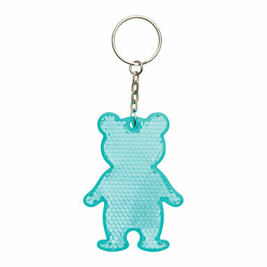 Светоотражающий брелок TEDDY бирюзовый - 56-0402529- Фото №7
