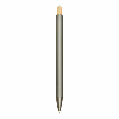 Алюмінієва кулькова ручка BAMBOO PUSHER сірий - 56-1102253- Фото №8