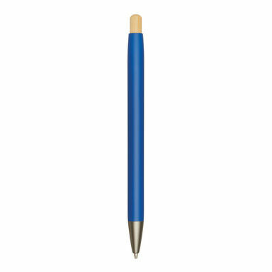 Алюмінієва кулькова ручка BAMBOO PUSHER синій - 56-1102254- Фото №8