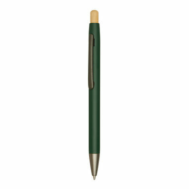 Алюмінієва кулькова ручка BAMBOO PUSHER зелений - 56-1102256- Фото №5