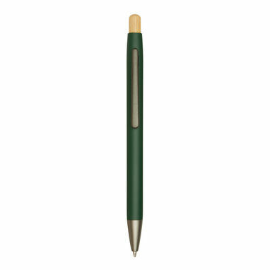 Алюмінієва кулькова ручка BAMBOO PUSHER зелений - 56-1102256- Фото №6