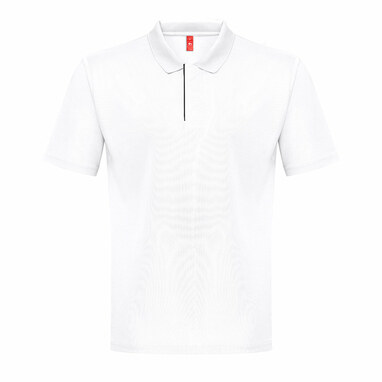 THC DYNAMIC WH. Men's technical polo shirt білий  розмір 3XL - 30291-106-3XL- Фото №3