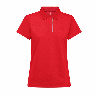 THC DYNAMIC WOMEN. Жіноче технічне поло червоний  розмір XL - 30292-105-XL- Фото №3