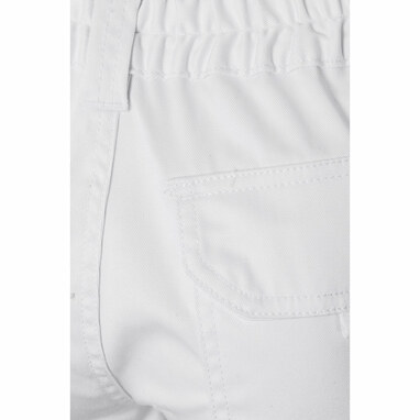 VL PAN. Багатокишенькові еластичні штани (290 г/м²) з бавовни (46%), ЕМЕ (38%) та поліестеру (16%) білий  розмір 54 - 36008-106-54- Фото №6