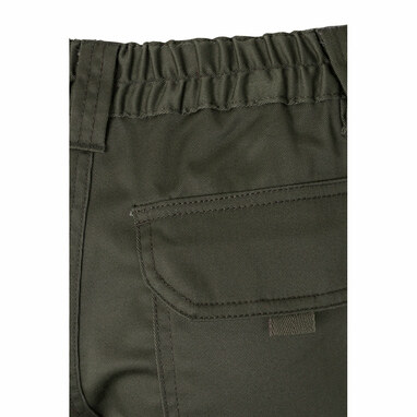 VL PAN. Багатокишенькові еластичні штани (290 г/м²) з бавовни (46%), ЕМЕ (38%) та поліестеру (16%) зелений армійський  розмір 46 - 36008-149-46- Фото №6