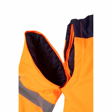 VL JUPITER LARGE Двоколірна куртка утеплена (180 г/м²) з поліестеру (100%) з поліуретановим покриттям синій  розмір 4XL - 36060-214-4XL- Фото №6
