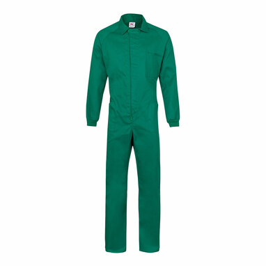 VL YAMA Комбінезон із твила (200 г/м²) з бавовни (35%) та поліестеру (65%). зелений  розмір 56 - 36086-109-56- Фото №6